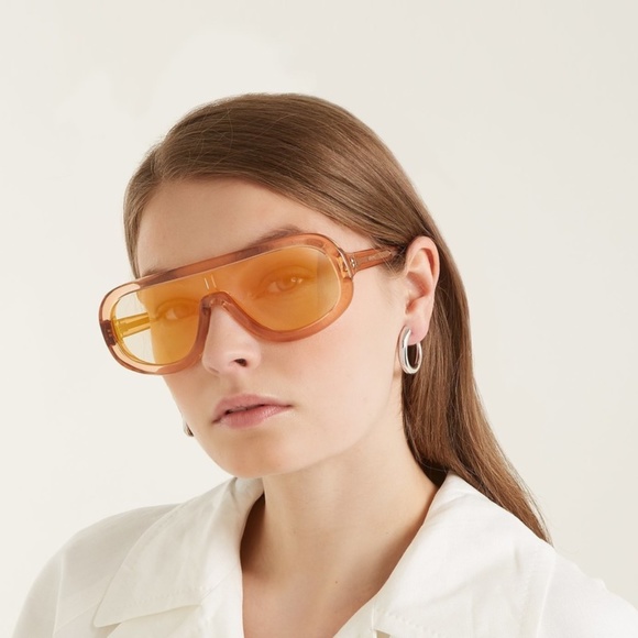 CELINE Flat Top Shield Mask Sunglasses CL40021I - Picture 1 of 3